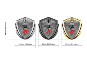 High End Badge Logo Auto Lucido Brillante